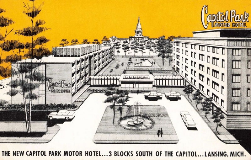 Capitol Park Motor Hotel - 1961 Ad